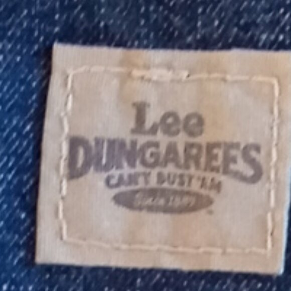 Vtg Lee dark Wash loose fit Blue Denim Carpenter jeans size in description NWT - Picture 14 of 15